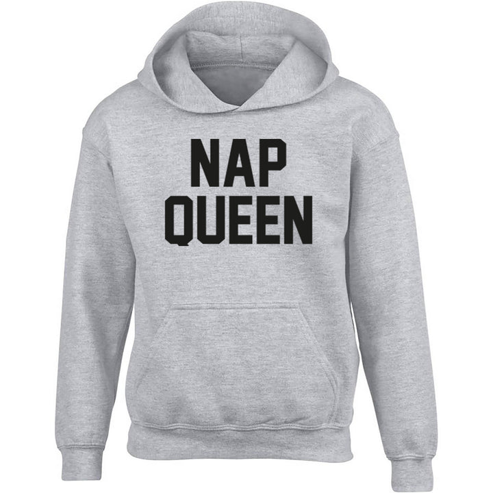 Nap Queen Childrens Ages 3/4-12/14 Unisex Hoodie K0148 - Illustrated Identity Ltd.