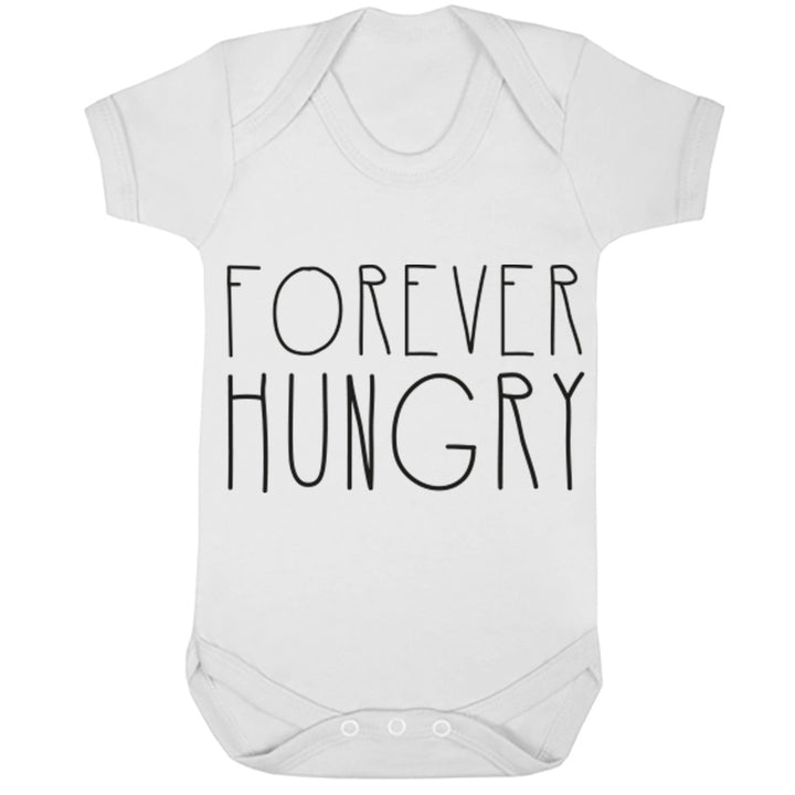 Forever Hungry Baby Vest K0172 - Illustrated Identity Ltd.