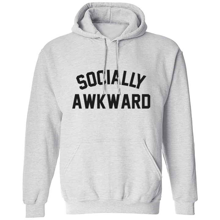 Socially Awkward Unisex Hoodie K0250 - Illustrated Identity Ltd.