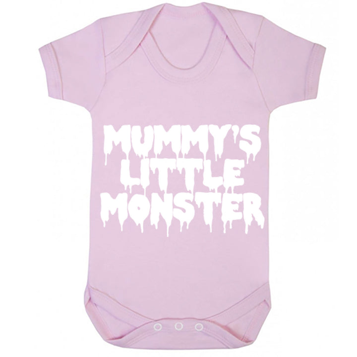 Mummy's Little Monster Baby Vest K0340 - Illustrated Identity Ltd.