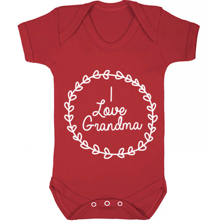 I Love Grandma Baby Vest K0362 - Illustrated Identity Ltd.