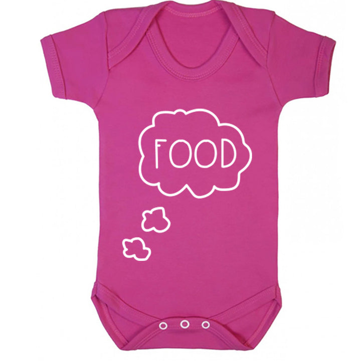 Thinking About Food Baby Vest K0364 - Illustrated Identity Ltd.
