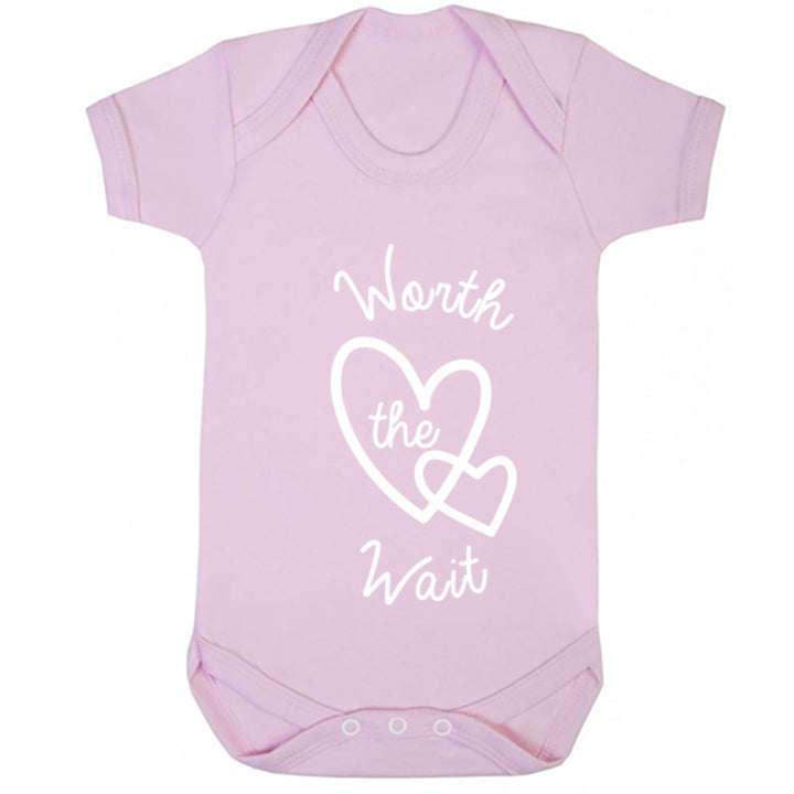 Worth The Wait Baby Vest K0365 - Illustrated Identity Ltd.