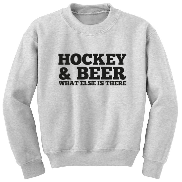 Hockey & Beer What Else Is There? Unisex Jumper K0675 - Illustrated Identity Ltd.
