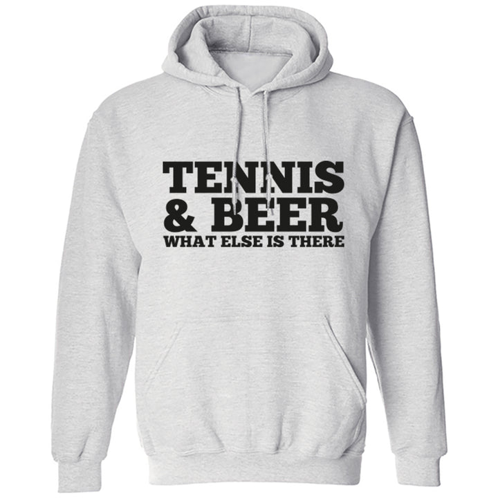 Tennis & Beer What Else Is There Unisex Hoodie K0676 - Illustrated Identity Ltd.
