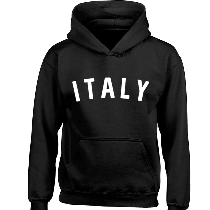 Italy Childrens Ages 3/4-12/14 Unisex Hoodie K0910 - Illustrated Identity Ltd.