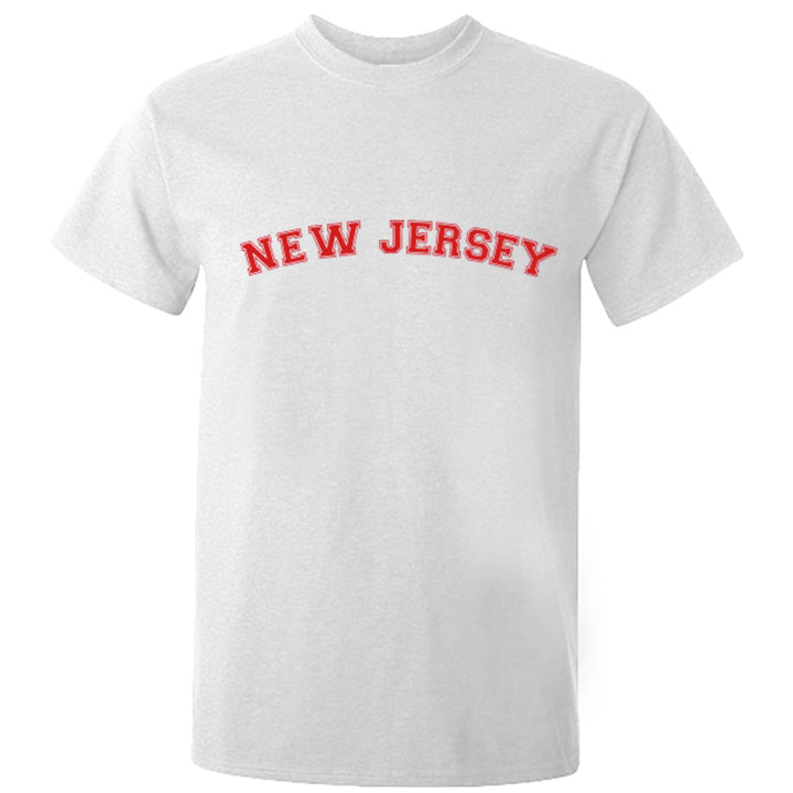 New Jersey Unisex Fit T-Shirt K1115 - Illustrated Identity Ltd.
