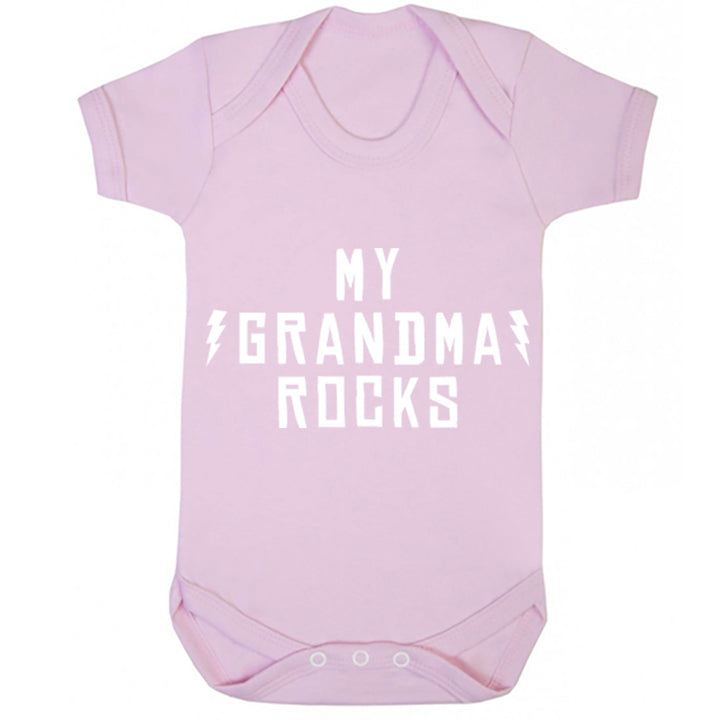 My Grandma Rocks Baby Vest K1205 - Illustrated Identity Ltd.