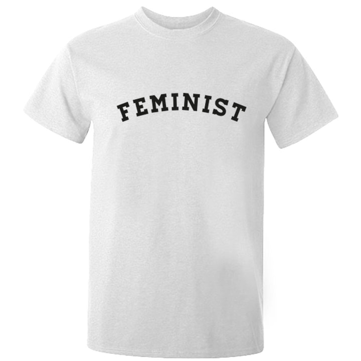 Feminist Unisex Fit T-Shirt K1406 - Illustrated Identity Ltd.