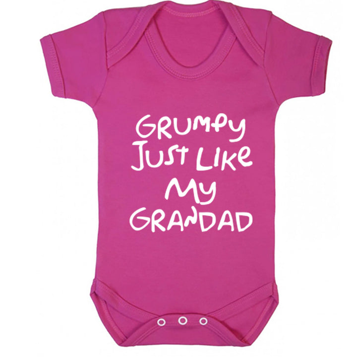 Grumpy Like My Grandad Baby Vest K1408 - Illustrated Identity Ltd.