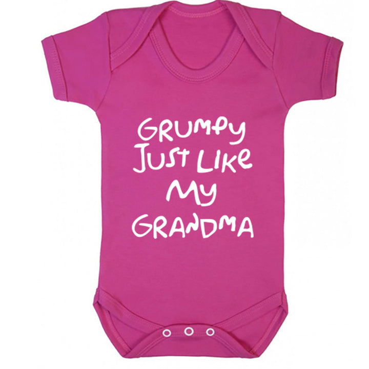 Grumpy Like My Grandma Baby Vest K1412 - Illustrated Identity Ltd.