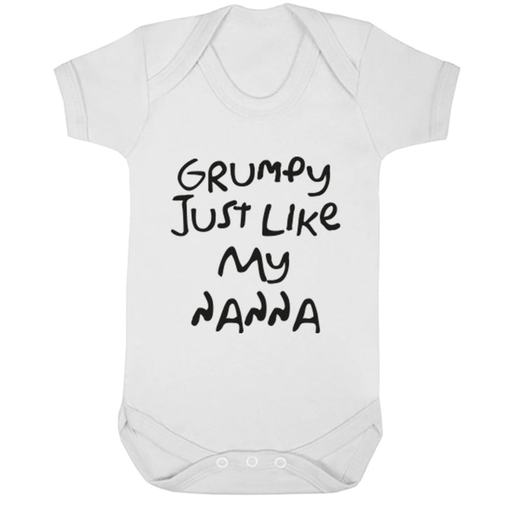 Grumpy Like My Nanna Baby Vest K1413 - Illustrated Identity Ltd.