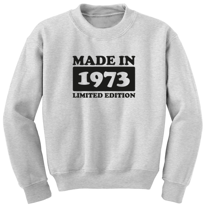 Made In 1973 Limited Edition Unisex Jumper K1930 - Illustrated Identity Ltd.