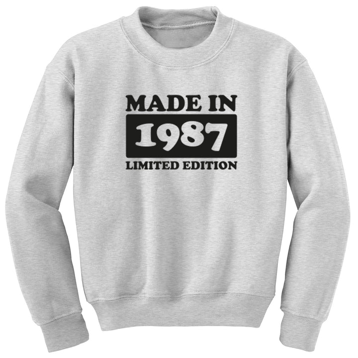 Made In 1987 Limited Edition Unisex Jumper K1944 - Illustrated Identity Ltd.
