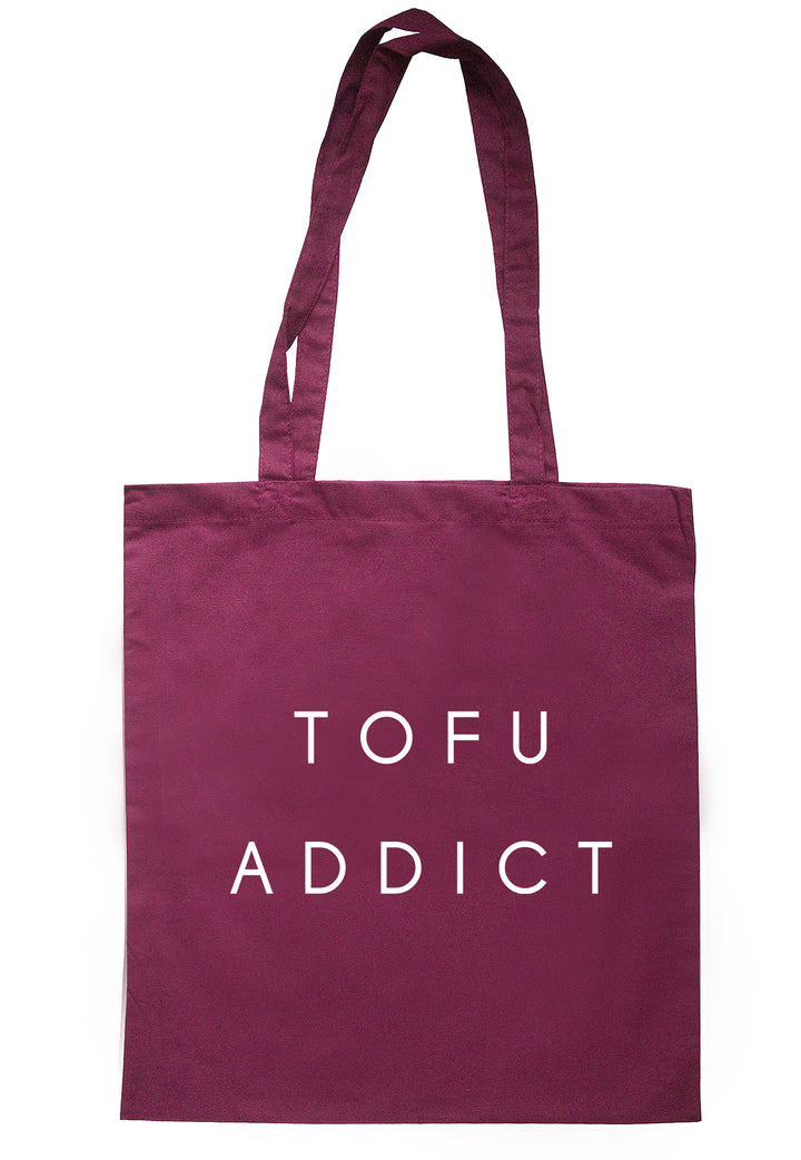 TOFU ADDICT Tote Bag K2484 - Illustrated Identity Ltd.