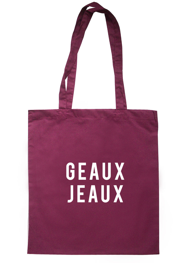 Geaux Jeaux Tote Bag K2501 - Illustrated Identity Ltd.
