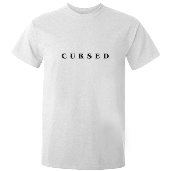 Cursed Halloween Printed Unisex Fit T-Shirt K2871