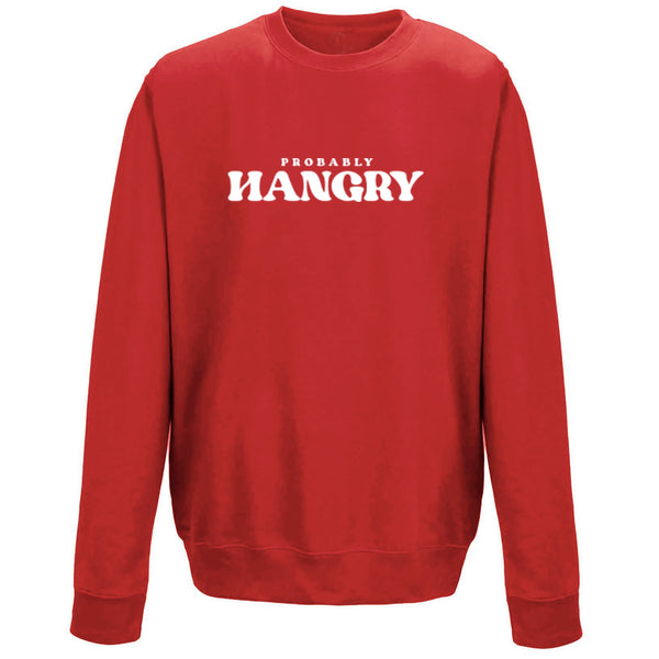Probably Hangry Printed Unisex Jumper K2952