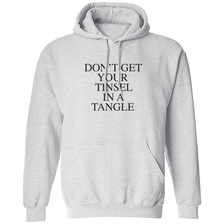 Don't Get Your Tinsel In A Tangle Unisex Hoodie S0857 - Illustrated Identity Ltd.