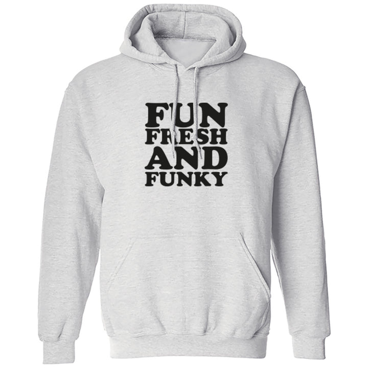 Fun, Fresh And Funky Unisex Hoodie S0859 - Illustrated Identity Ltd.