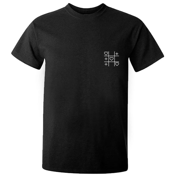 Love Tic-Tac-Toe Unisex Fit T-Shirt S1501