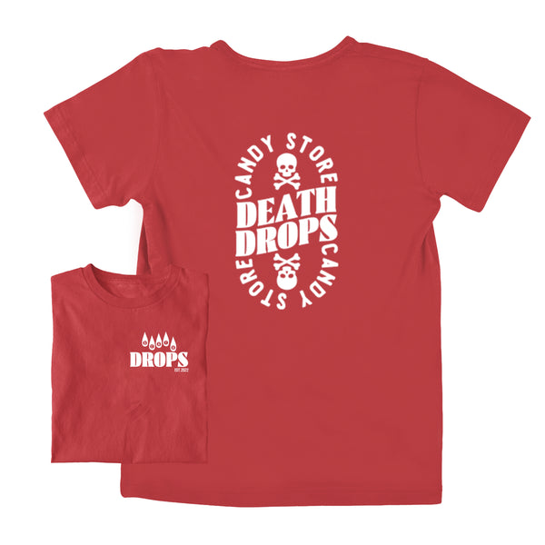 Death Drops Candy Store Front And Back Unisex Fit T-Shirt S1565