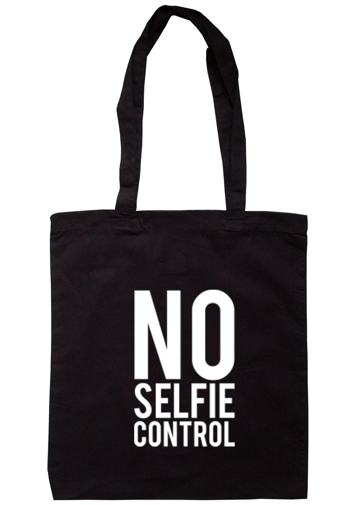 No Selfie Control Tote Bag TB0273 - Illustrated Identity Ltd.