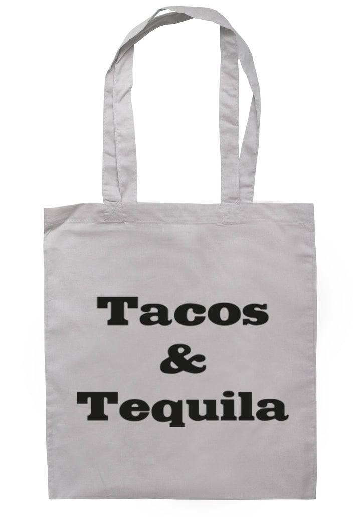 Tacos & Tequila Tote Bag TB0027 - Illustrated Identity Ltd.
