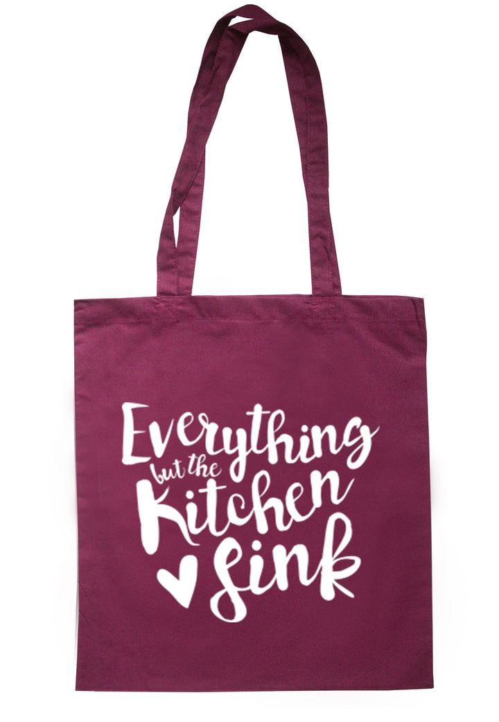 Everything But The Kitchen Sink Tote Bag TB0002 - Illustrated Identity Ltd.