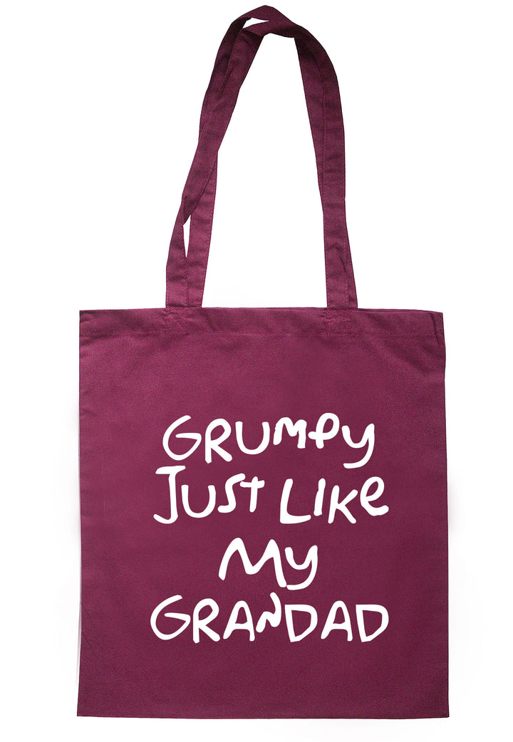 Grumpy Just Like My Grandad Tote Bag TB1196 - Illustrated Identity Ltd.