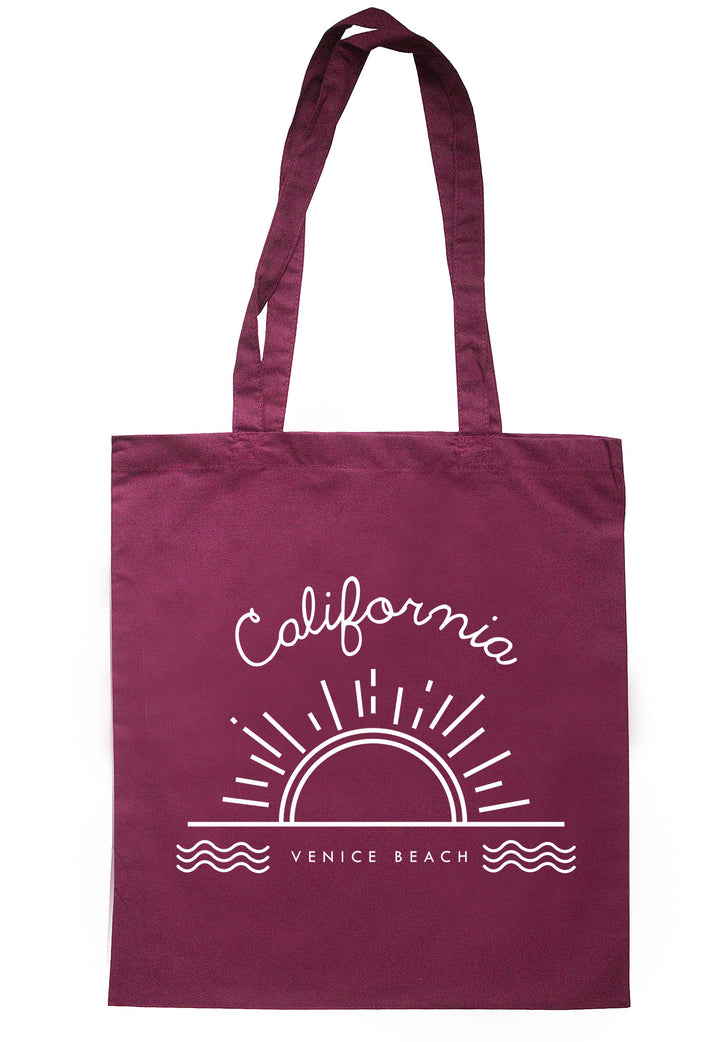 California Venice Beach Tote Bag TB1508 - Illustrated Identity Ltd.
