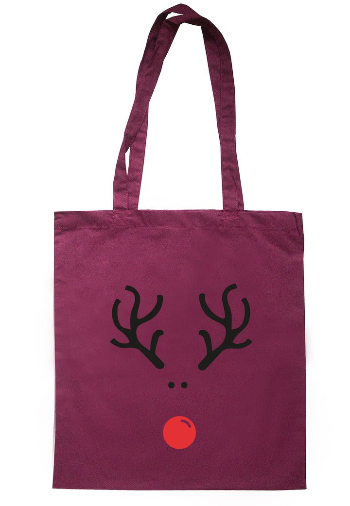 Reindeer Illustration Christmas Design Tote Bag TB0962 - Illustrated Identity Ltd.
