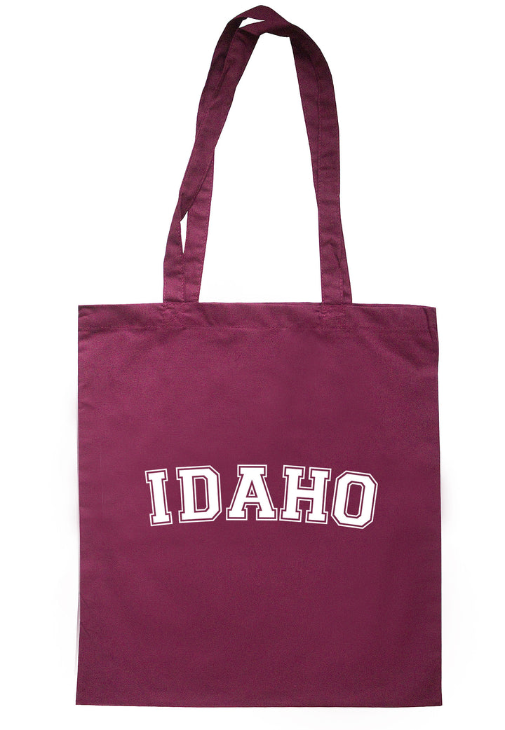 Idaho American Type Tote Bag TB0891 - Illustrated Identity Ltd.